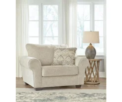 Haisley Ivory Chair And A Half -Home Furniture 810612306 5