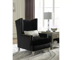 Harriotte Black Accent Chair 11 Harriotte Black Accent Chair -Home Furniture 810612309 1
