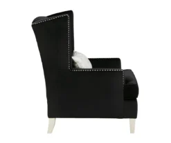 Harriotte Black Accent Chair 10 Harriotte Black Accent Chair -Home Furniture 810612309 4