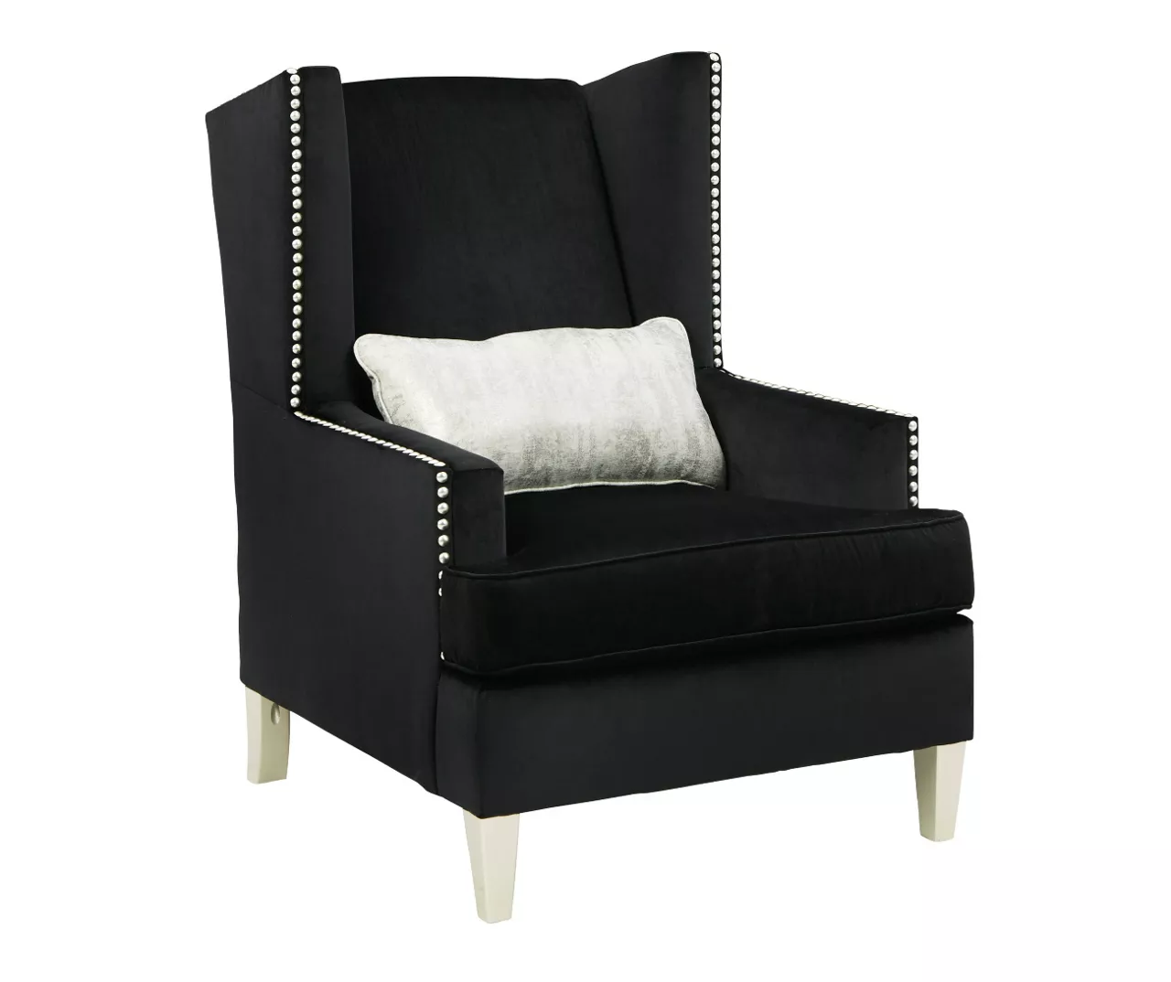 Harriotte Black Accent Chair 4 Harriotte Black Accent Chair - Image 2