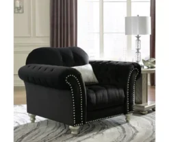 Harriotte Black Armchair 11 Harriotte Black Armchair -Home Furniture 810612310 1