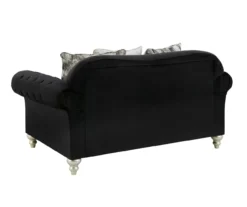 Harriotte Black Loveseat 9 Harriotte Black Loveseat -Home Furniture 810612312 3