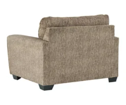 Olin Chocolate Chair And A Half -Home Furniture 810612441 4