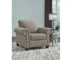 Shewsbury Pewter Armchair -Home Furniture 810612465 5