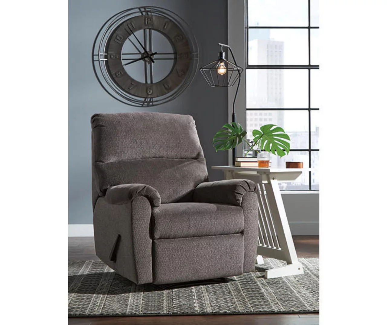 Nerviano Gray Zero Wall Recliner 4 Nerviano Gray Zero Wall Recliner - Image 2