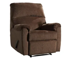 Nerviano Chocolate Zero Wall Recliner -Home Furniture 810612509 A0 2