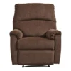 Nerviano Chocolate Zero Wall Recliner -Home Furniture 810612509 A0 3