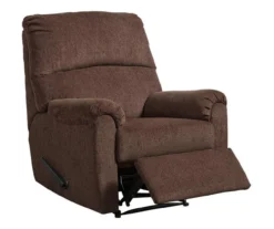 Nerviano Chocolate Zero Wall Recliner -Home Furniture 810612509 A0 5