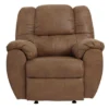McGann Saddle Faux Leather Rocker Recliner 2 McGann Saddle Faux Leather Rocker Recliner -Home Furniture 810612511 A0 3