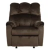 Foxfield Chocolate Rocker Recliner -Home Furniture 810612583 3
