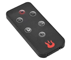 53.5" Black Petite Grand Electric Fireplace Console -Home Furniture 810617767 A8 2