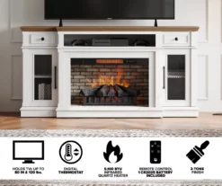 73.5" Castillo Electric Fireplace Console 15 73.5" Castillo Electric Fireplace Console -Home Furniture 810617768 M7