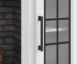 60" White 2-Door Electric Fireplace Console 19 60" White 2-Door Electric Fireplace Console -Home Furniture 810618088 A8 1