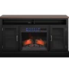 59.5" Black CoolGlow Electric Fireplace & Fan Console -Home Furniture 810620259 A0 1