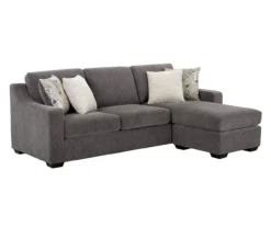 Gray Reversible Sofa Chaise -Home Furniture 810620570 A0 2