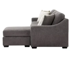 Gray Reversible Sofa Chaise -Home Furniture 810620570 A0 4