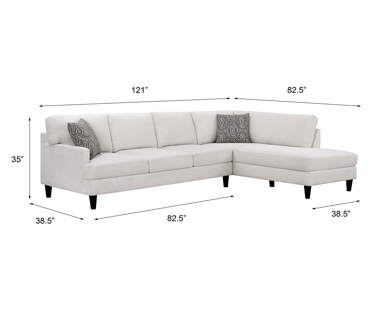 Broyhill Fresno Cream Sectional 13 Broyhill Fresno Cream Sectional - Image 11