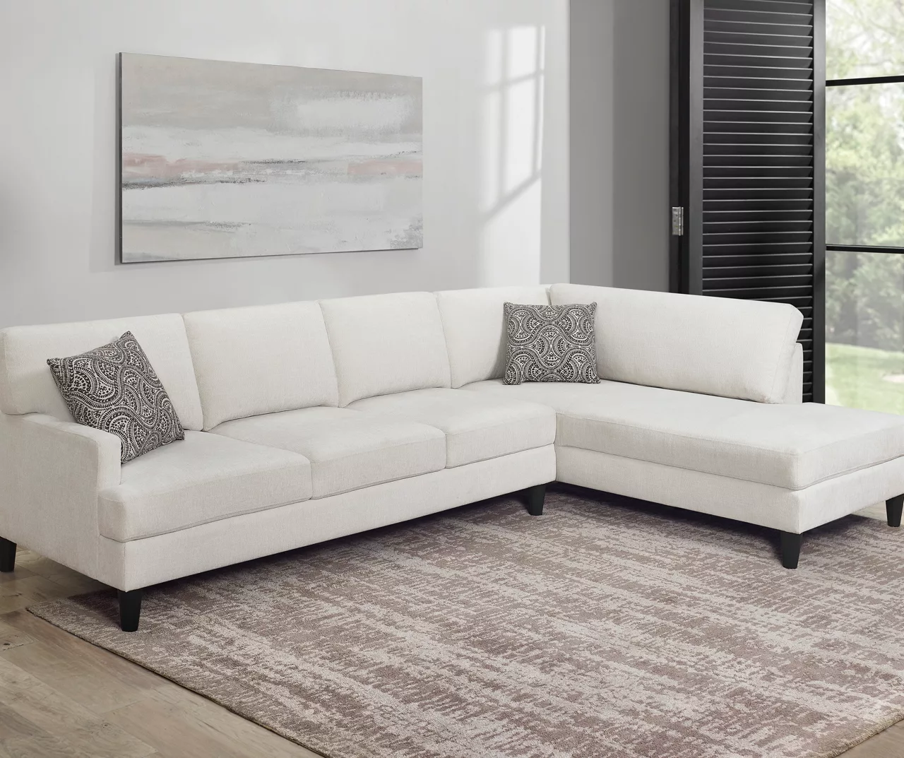 Broyhill Fresno Cream Sectional 4 Broyhill Fresno Cream Sectional - Image 2