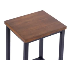 Walnut 3-Piece Pub Dining Set -Home Furniture 810641657 A8 1