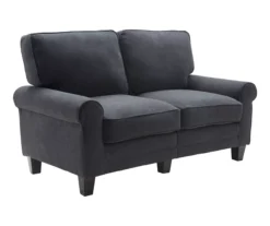 Copenhagen Charcoal Loveseat