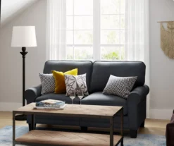 Copenhagen Charcoal Loveseat 16 Copenhagen Charcoal Loveseat -Home Furniture 810659173 A0 4