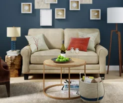 Copenhagen Tan Loveseat -Home Furniture 810659210 A0 4