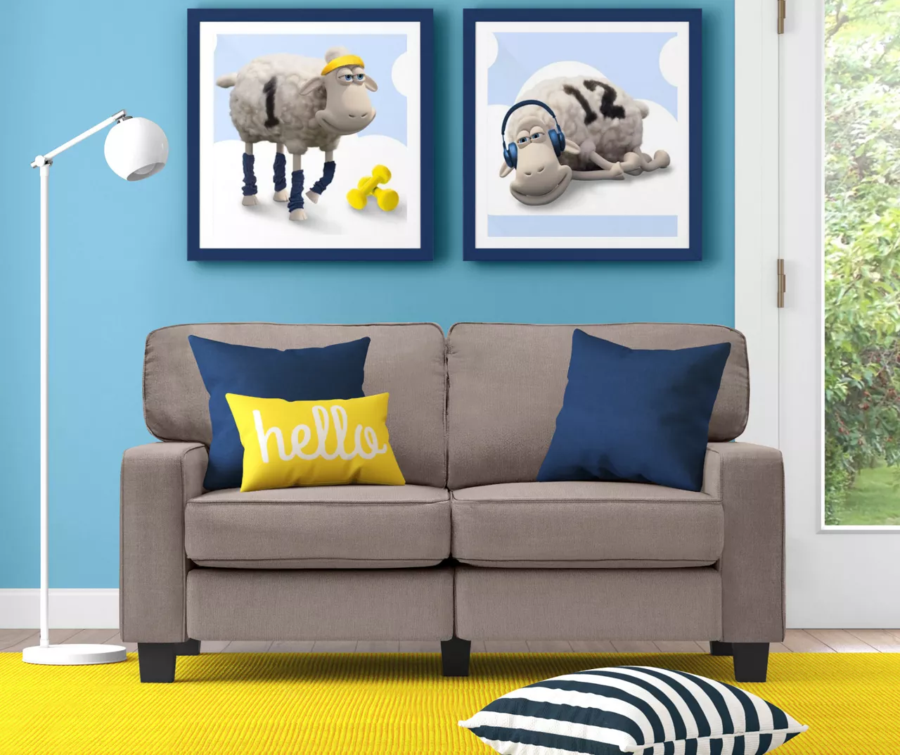 Palisades Glacial Gray Loveseat 7 Palisades Glacial Gray Loveseat - Image 5