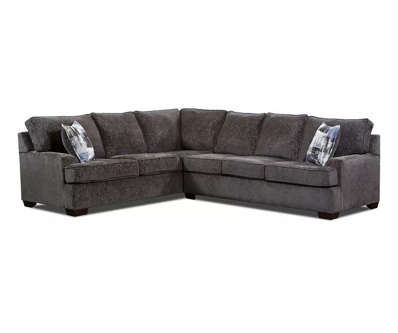 Real Living Dillon Charcoal Sectional Sofa 3 Real Living Dillon Charcoal Sectional Sofa