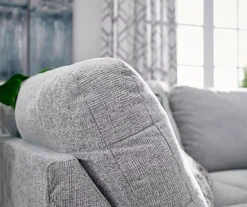 Broyhill Parkdale Dove Sectional & Ottoman Set -Home Furniture combo960002 3